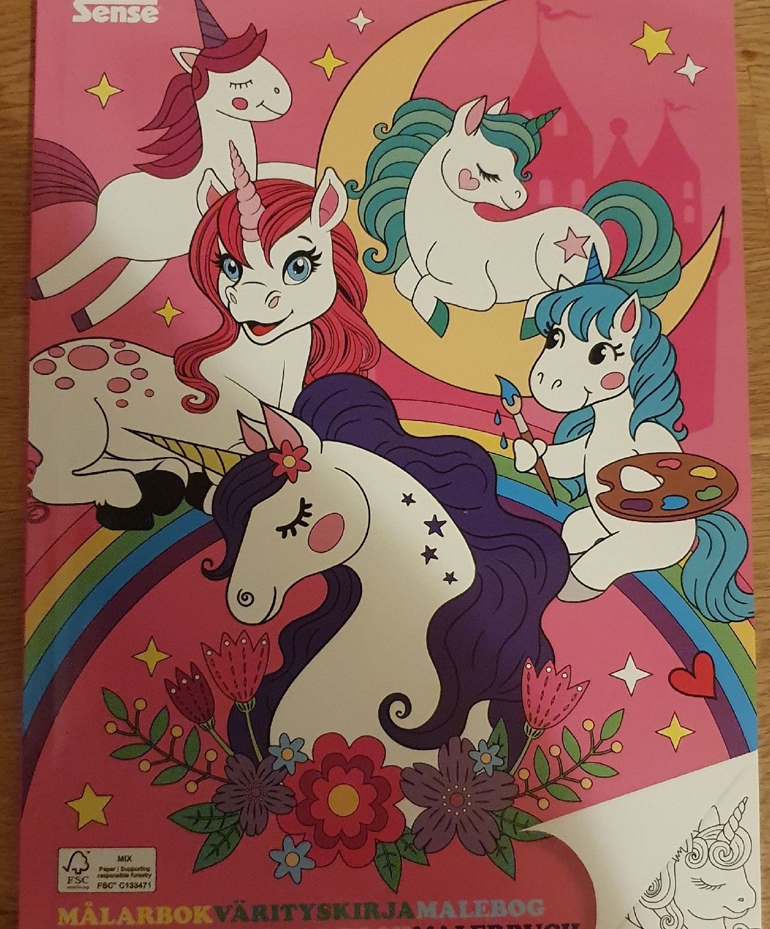 Bücher: New Coloring Book Unicorns Rainbow Design – Neu (gemäss Beschreibung) aus Sirnach von eftix