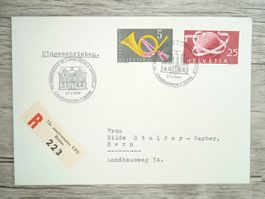 TR72 Enveloppe + Timbre Suisse 1949