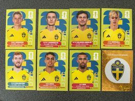 SWE1,3,6,7,8,11,1417 Panini WM 26