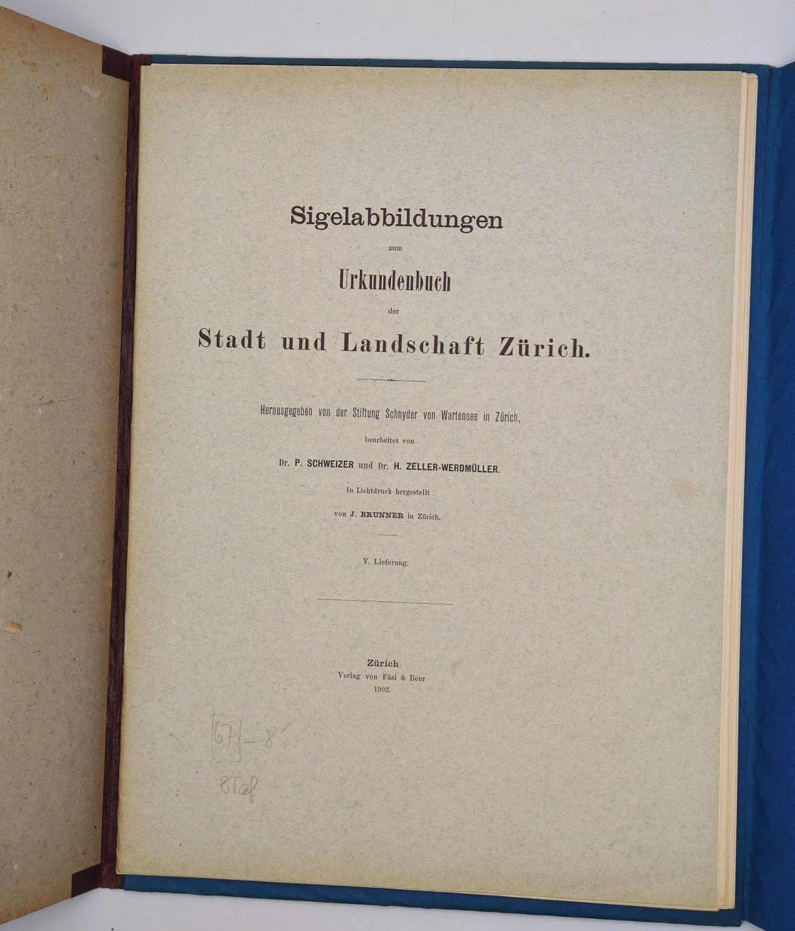 Bücher: SIGELABBILDUNGEN - URKUNDENBUCH - TAFELBÄNDE – Gebraucht aus Goldach von Gaip 5