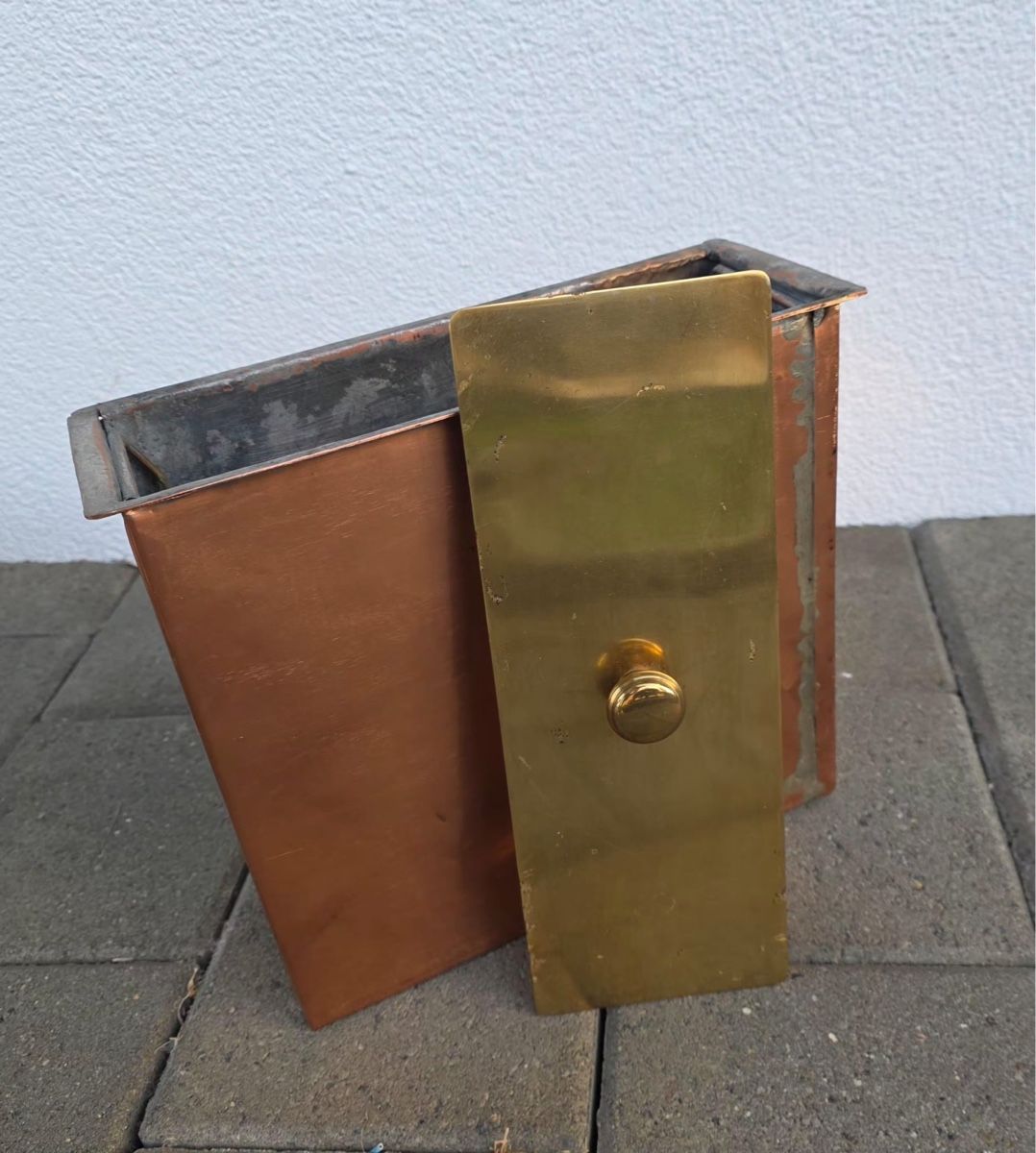 Réservoirs, bidons et tuyaux: Wasserschiff mit Messingdeckel – D'occasion à Mumpf par Spannset 1