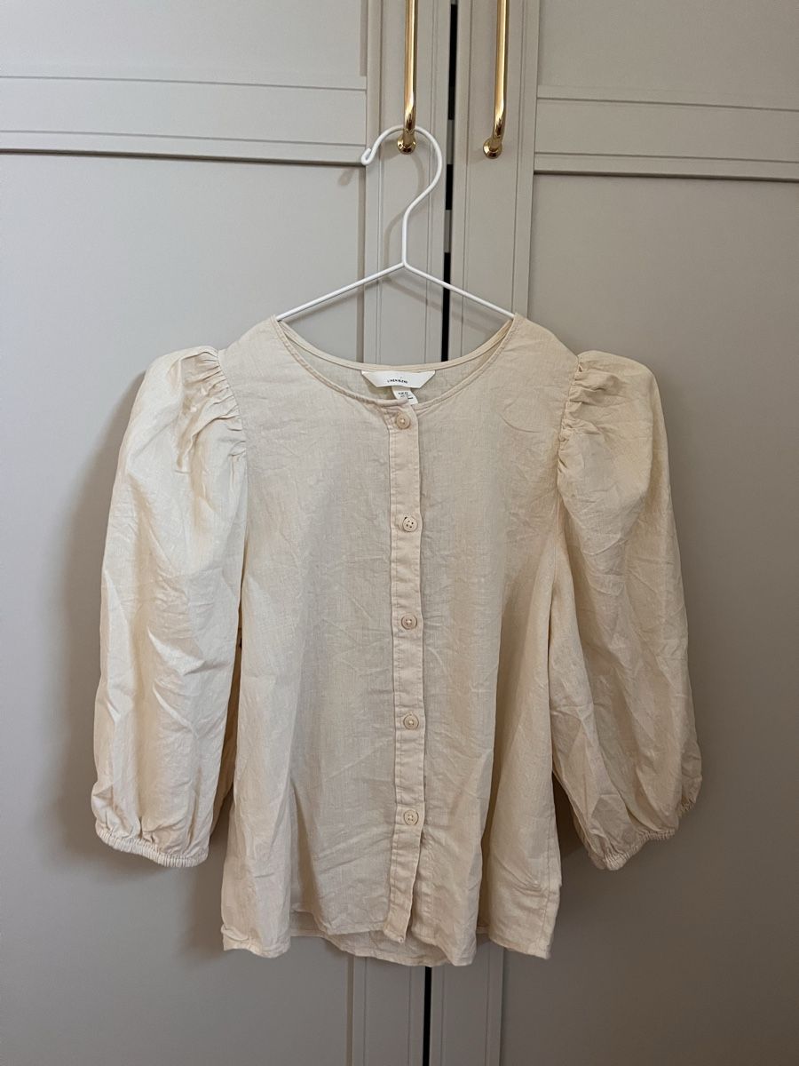 H&M Blusen: Bluse pastellgelb  – Gebraucht aus Neudorf von wen_9jfq