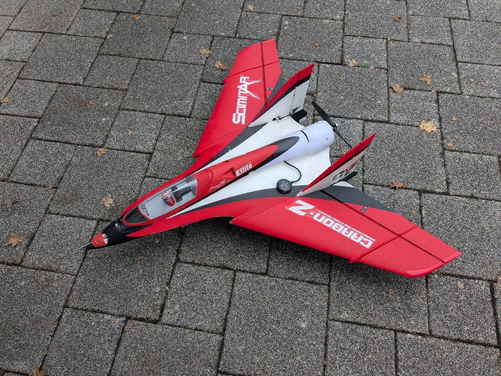 E-Flite RC Kits de montage: Scimitar Modellflugzeug mit Autopilot – D'occasion à Hedingen par furi007 4