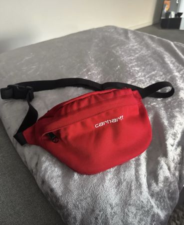 Sac banane Carhartt rouge Cordura
