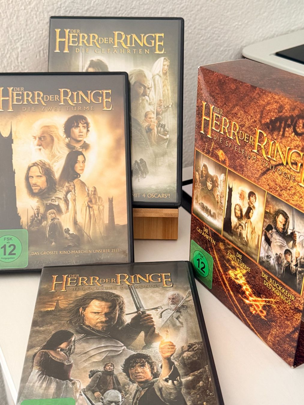 Tutti i DVDs: Der Herr der Ringe - DVD Trilogie – Usato da Binningen venduto da samorga21
