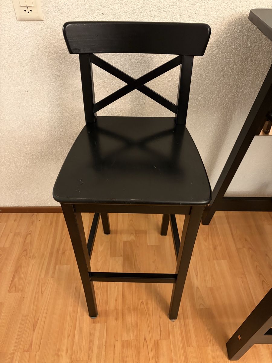 Ikea Tischset: IKEA Bar table and chairs from wood – Gebraucht aus Zürich von ais_cg8r 4