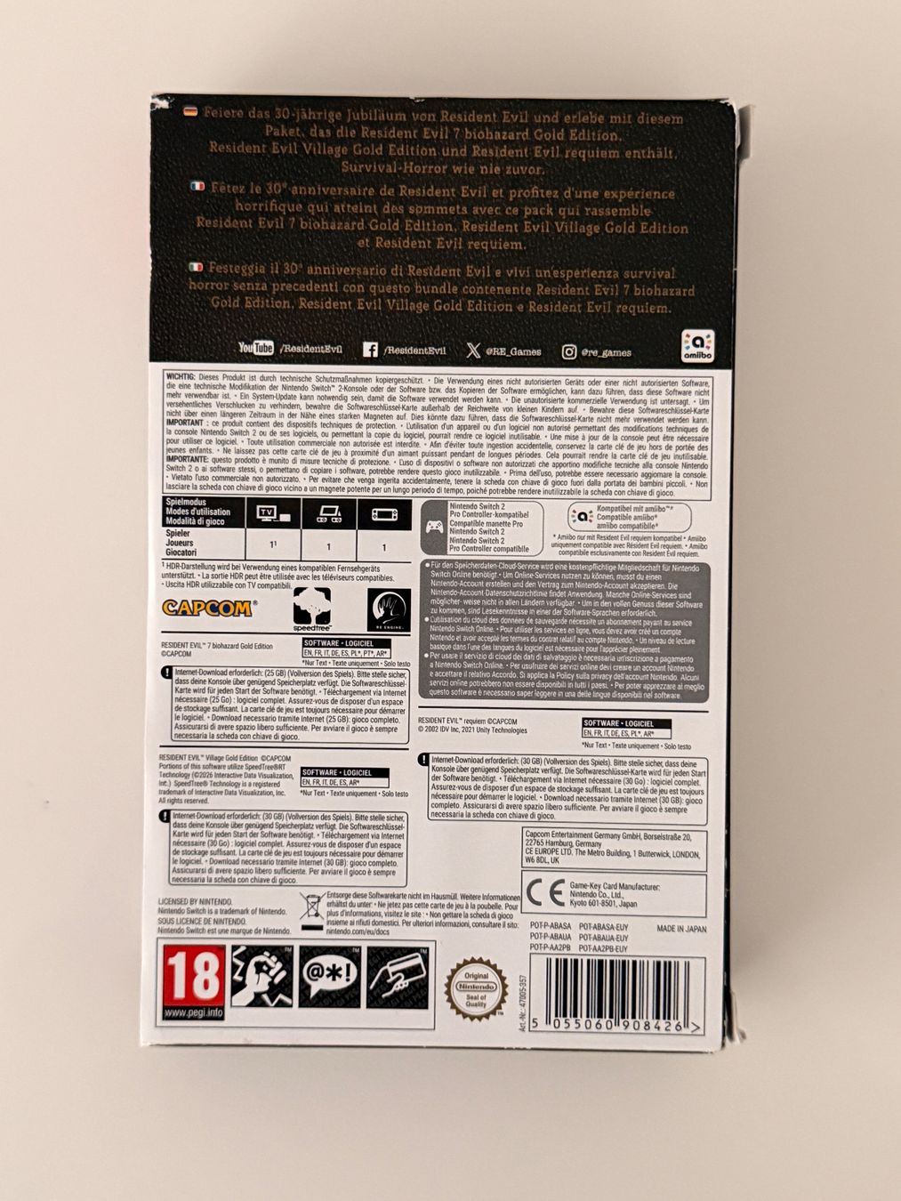 Giochi: Swich 2: Resident Evil Generation Pack – Usato da Hildisrieden venduto da Frentz 3