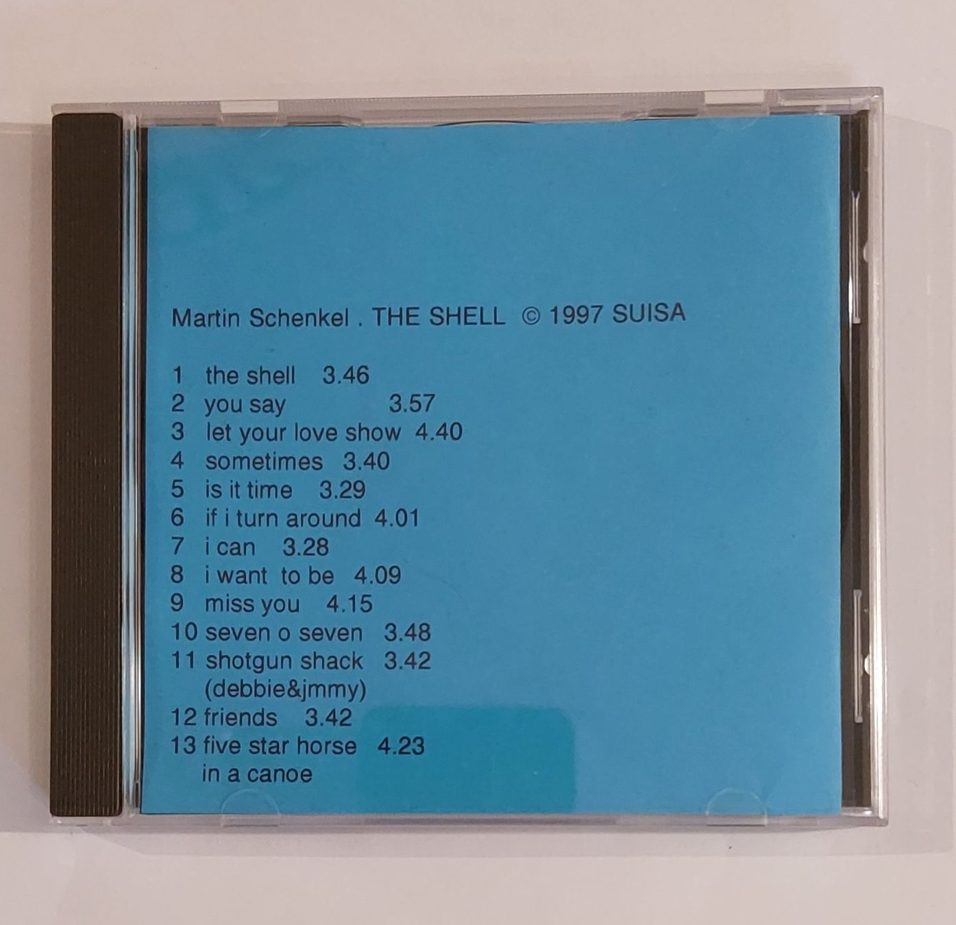CD: Martin Schenkel / the shell / 1997 – Usato da Zürich venduto da Kaltfuss