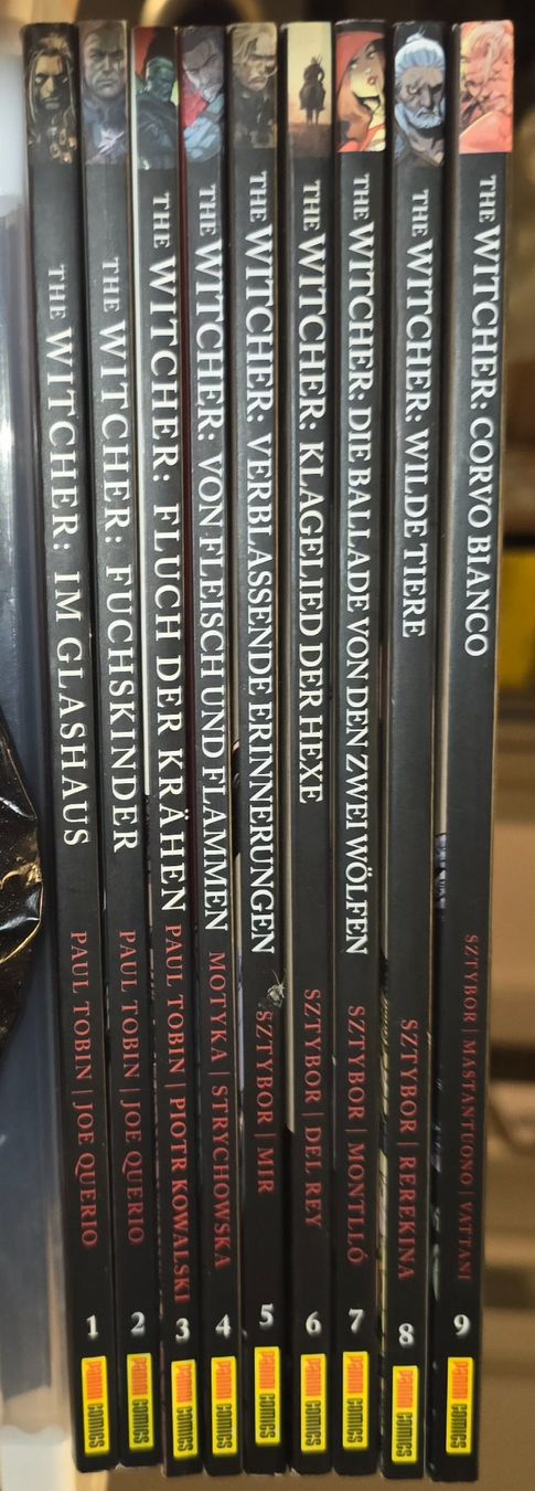 Fumetti: The Witcher Comics Band 1-9 – Nuovo (secondo la descrizione) da Schwerzenbach venduto da Rcbb84