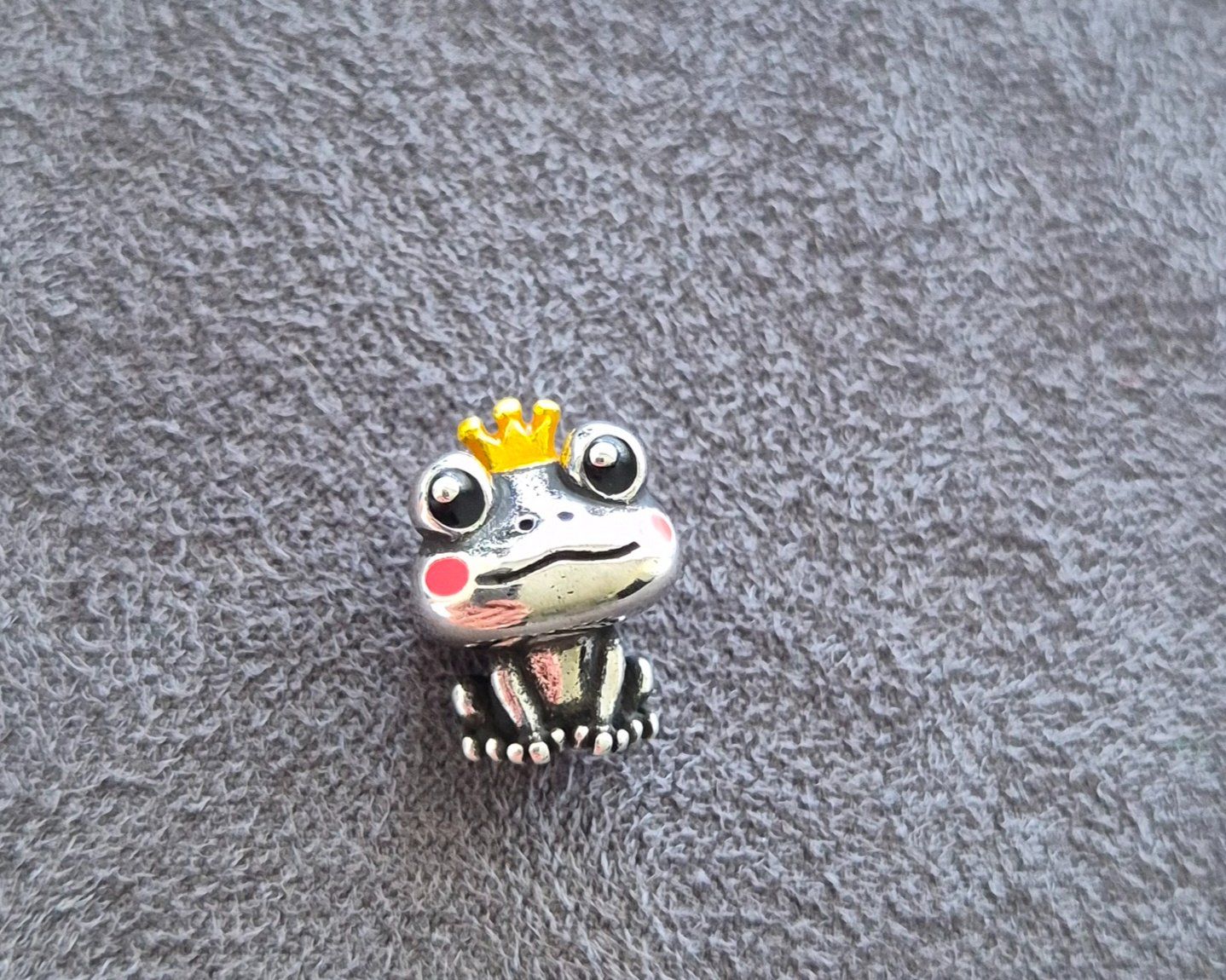 Ciondoli: Silber Charm Frosch +Garantie – Nuovo (secondo la descrizione) da Rotkreuz venduto da Carbone_Bijou-Shop