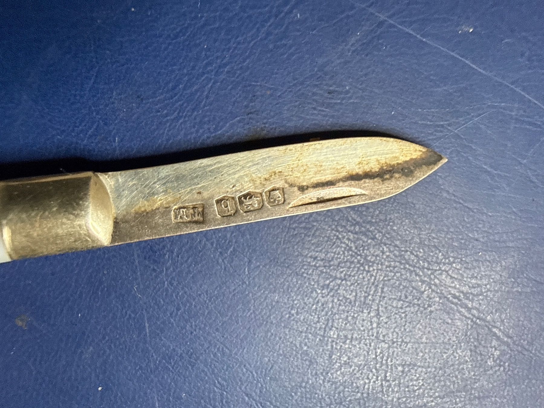 Taschenmesser: Antike Sackmesser echt Silber – Gebraucht aus Derendingen von iven70 1