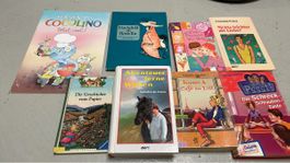 8 Kinder-& Jugendbücher Sammlung Alter 4-16