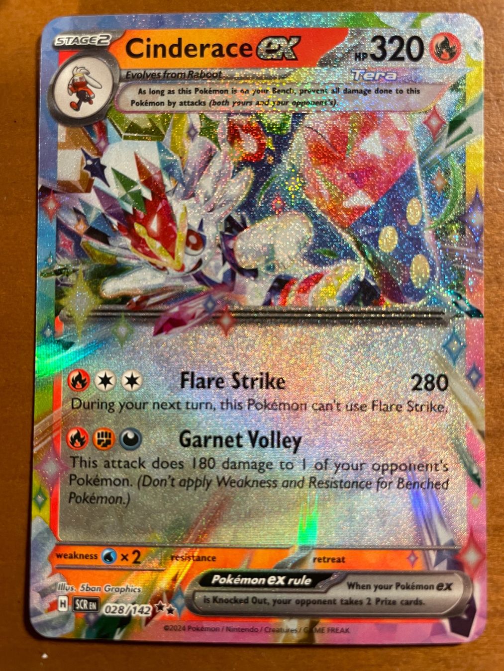 Pokémon Carte collezionabili: Pokemon Cinderace eX (Versand gratis) – Nuovo (secondo la descrizione) da Chur venduto da Angerson