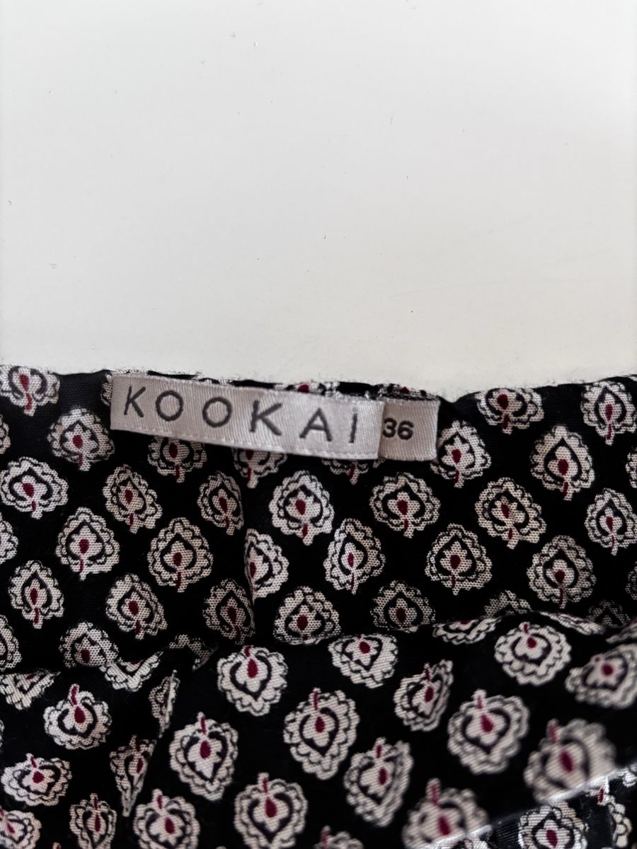 Kookai Gonne: Jupe noire Kookai à motifs – Nuovo (secondo la descrizione) da Onex venduto da ali_8gbq 6