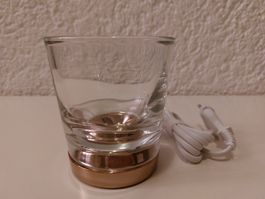 Sonicare Zahnbürste Ersatz-Glasbecher mit Ladegerät rosegold