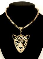 Exclusive Jaguar Necklace with Swarovski stones