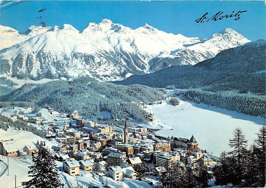 Ansichtskarten: GR - St. Moritz – Gebraucht aus Ottikon b.Kemptth. von Neptun1974