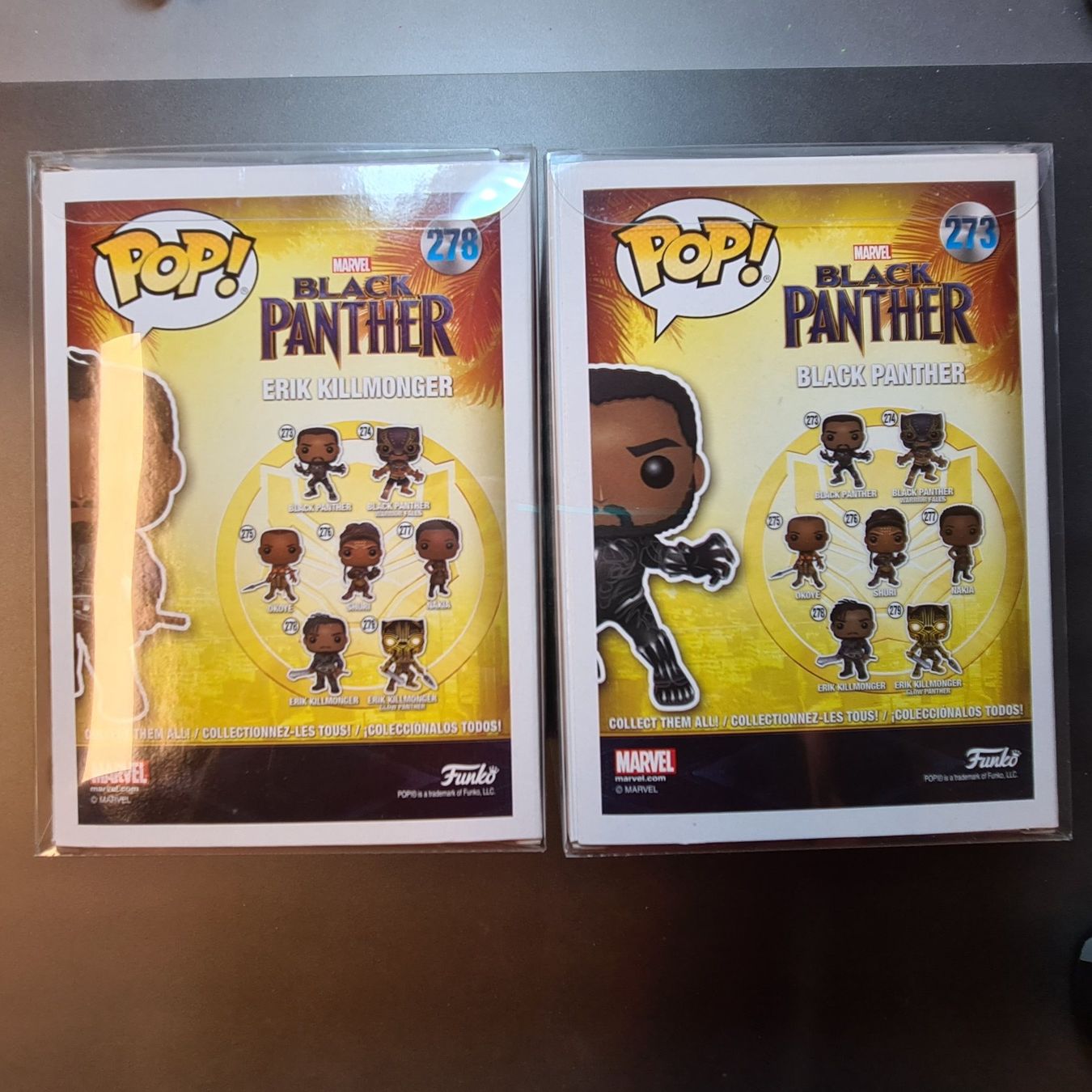 Funko Figuren: Funko Pop Black Panther Chase 2 Stück – Neu und originalverpackt aus Elsau von oli_2tdc 2