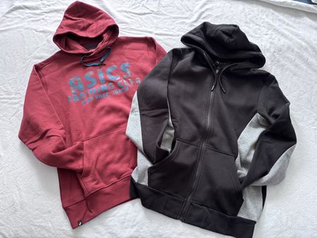 2 Hoodies Asics & C&A, Gr. M