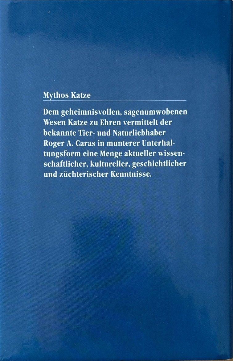 Libri: Mythos Katze – Nuovo e nell'imballaggio originale da Sarnen venduto da Livres 1