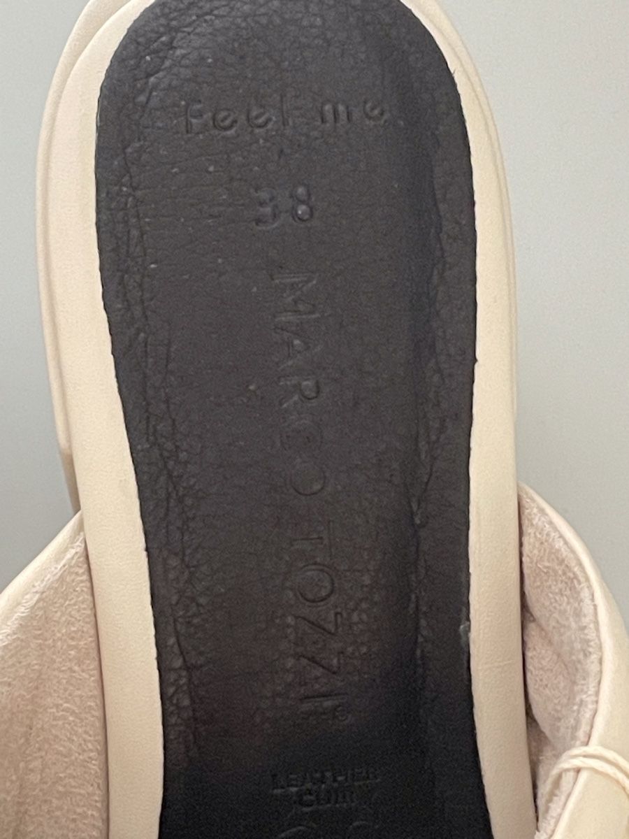 Damenschuhe: Mules en cuir Marco Tozzi neuves, taille 38 – Neu und originalverpackt aus Vuadens von Nina11 3