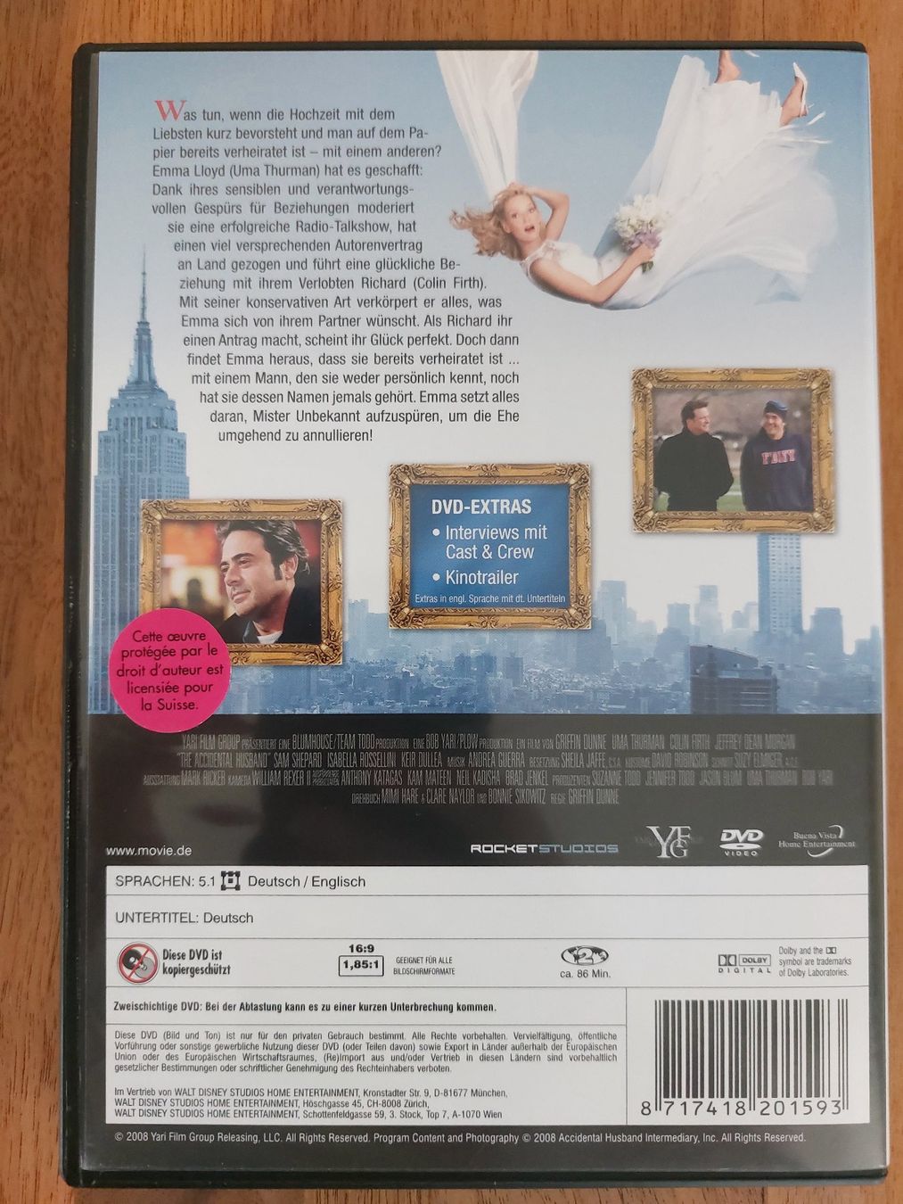 Tutti i DVDs: DVD - Zufällig verheiratet – Usato da Rheinfelden venduto da FilmAuktion 1
