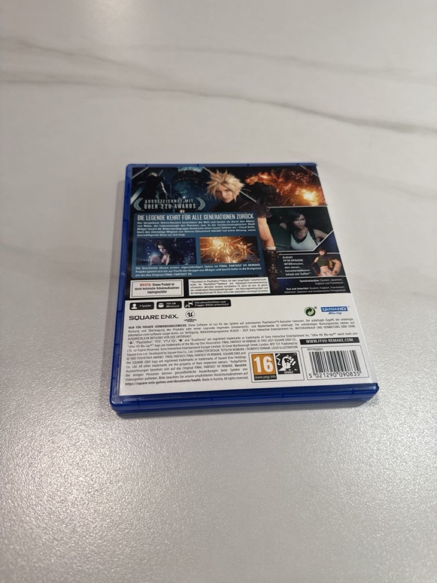 Spiele: Final fantasy 7 remake – Gebraucht aus Roveredo GR von joh_9xxf 1