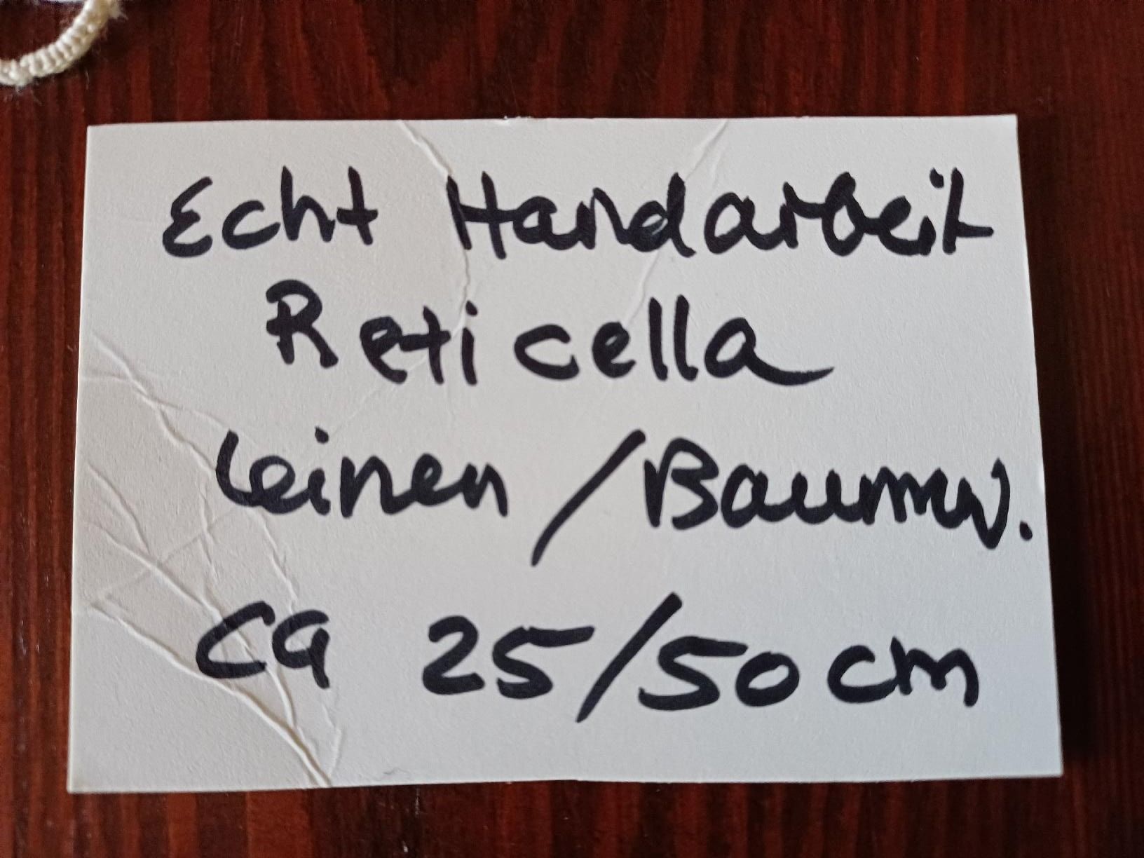 Tessuti: Echt Handarbeit Deckeli ca.25x50 cm – Nuovo (secondo la descrizione) da Gächliwil venduto da lesidees 8