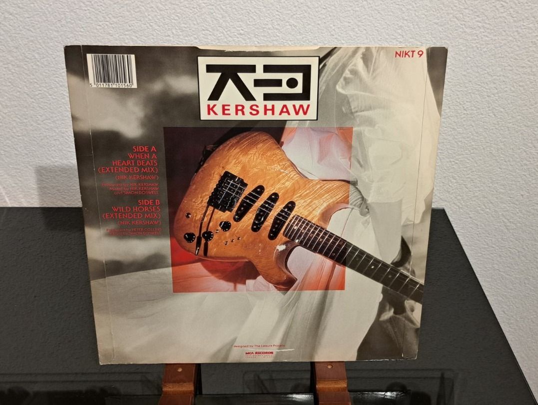 Dischi in vinile: Nik Kershaw when a heart beats Maxi-Single – Usato da Günsberg venduto da Fleder4 1