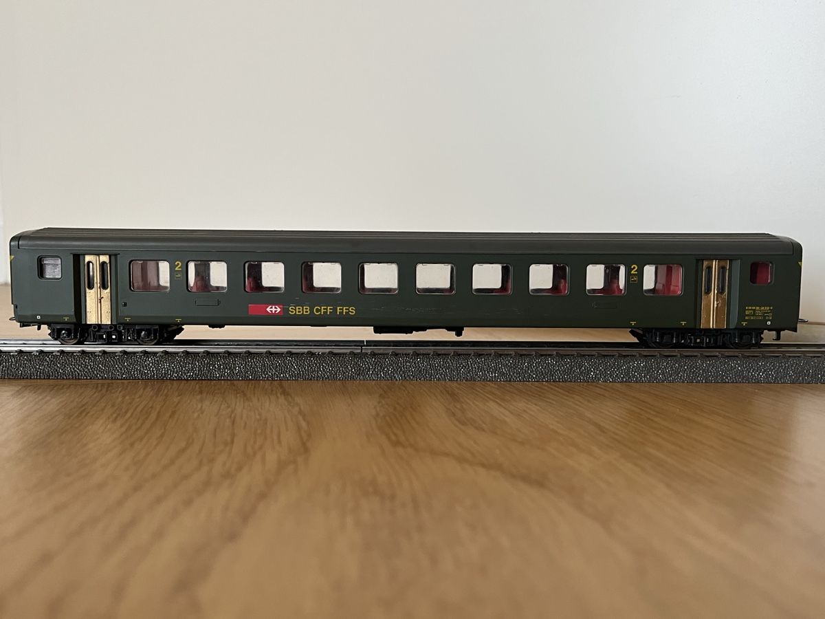 Modellini di ferrovie: Konvolut Personenwagen  – Difettoso da Basel venduto da Re620_11627 4