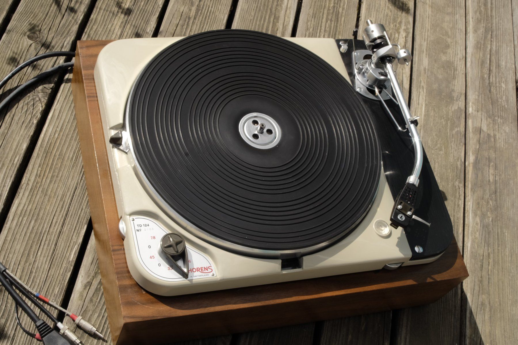 Thorens Giradischi: Thorens TD-124, revidiert – Usato da Winterthur venduto da hermanadam 2