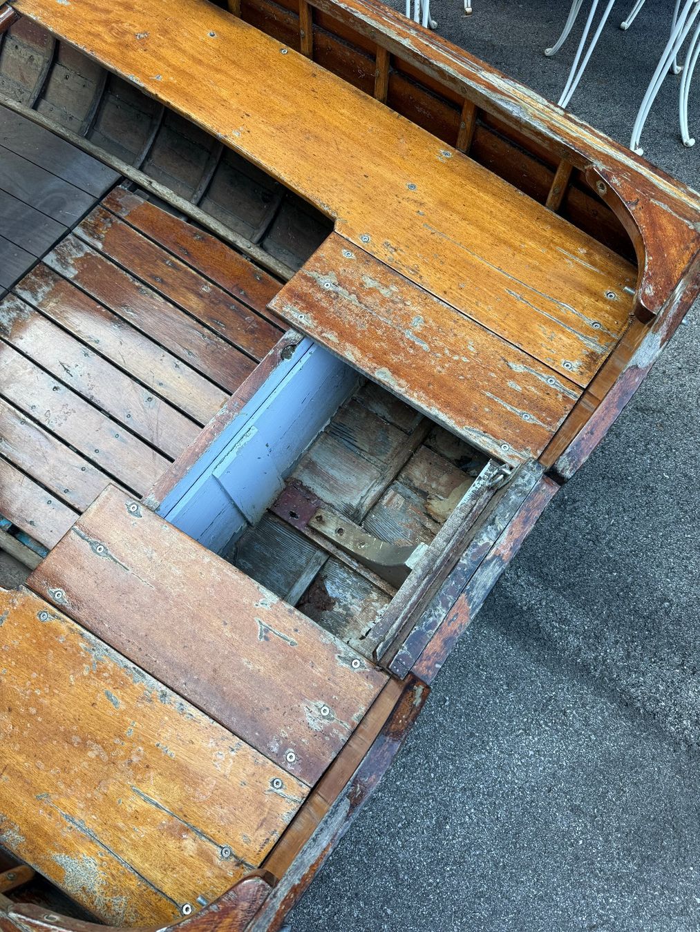 Bateaux: Barca in legno – D'occasion à Quartino par 5franc 3