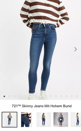 LEVI’S 721 Skinny Jeans