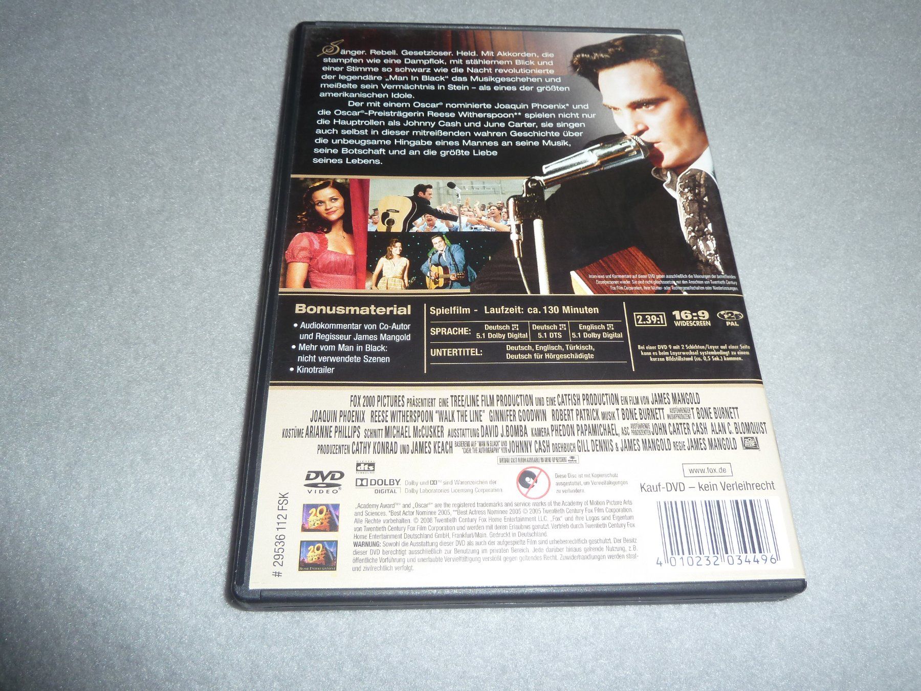 Tous les DVDs: DVD ~ Walk the Line – D'occasion à Hofstetten SO par LudoHoFl 1