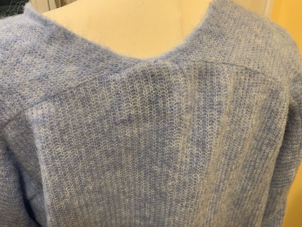 Mos mosh Maglioni & Felpe: MOS MOSH Damenpullover V-Ausschnitt blau S – Usato da Amriswil venduto da rah_hd2j 5