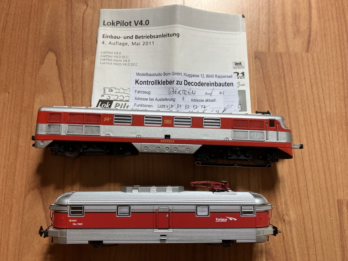 Talgo Modelleisenbahnen: Talgo H0 – Gebraucht aus Schönenwerd von Lichi 4