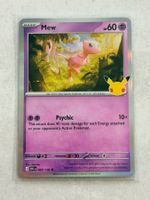 Pokémon 30th – Mew – 065/128 – English – New
