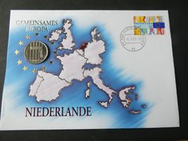 Niederlande 1992, Münzbrief Gemeinsames Europa