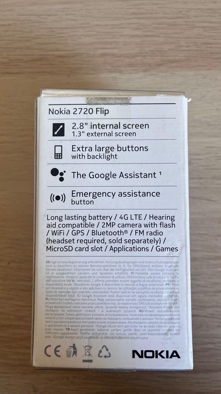 Nokia Handys / Smartphones: Nokia 2720 Flip 4G - (2 von 2) – Neu und originalverpackt aus St.Gallen von BRT91 4
