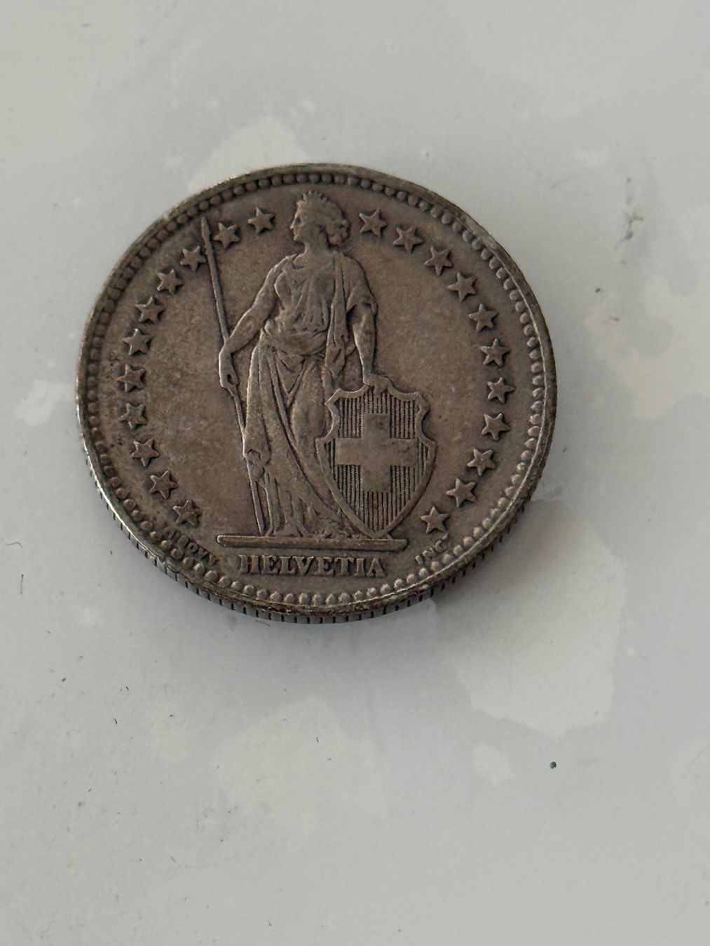 Tutti le monete: 2 Franken 1936  Rar – Usato da Wallisellen venduto da SWISS_SILVER1 1