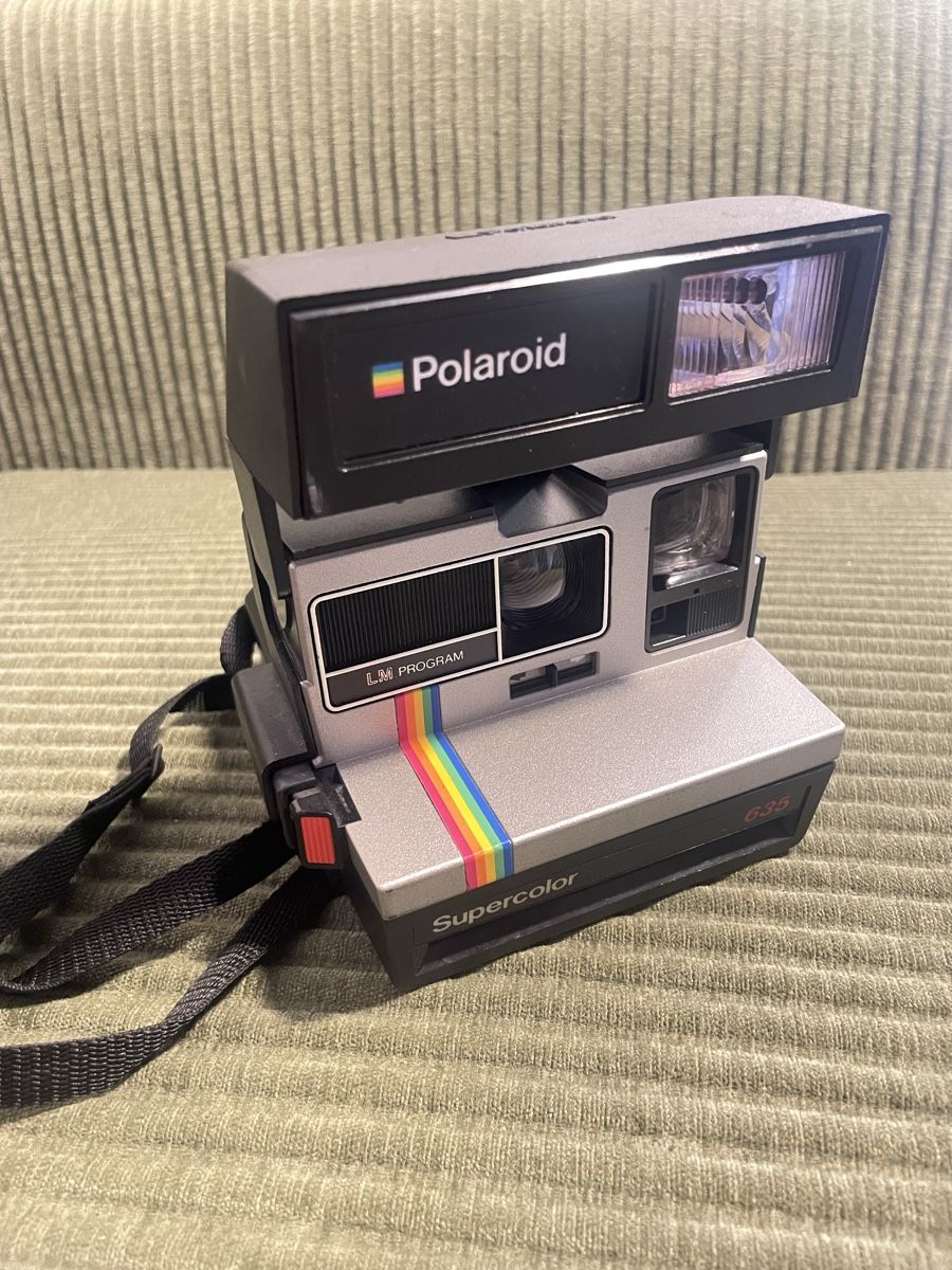 Polaroid Fotocamera: Polaroid Supercolor 635 LM Program Sofortbildkamera – Usato da Winterthur venduto da polkater