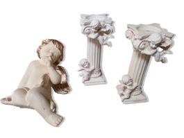 Engel-Figuren Set, Vintage Deko für Ihr Zuhause, Top!