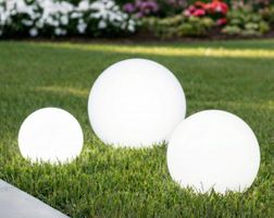 LED Leuchtkugel, neu, 25cm, für Innen und Aussenbereich!