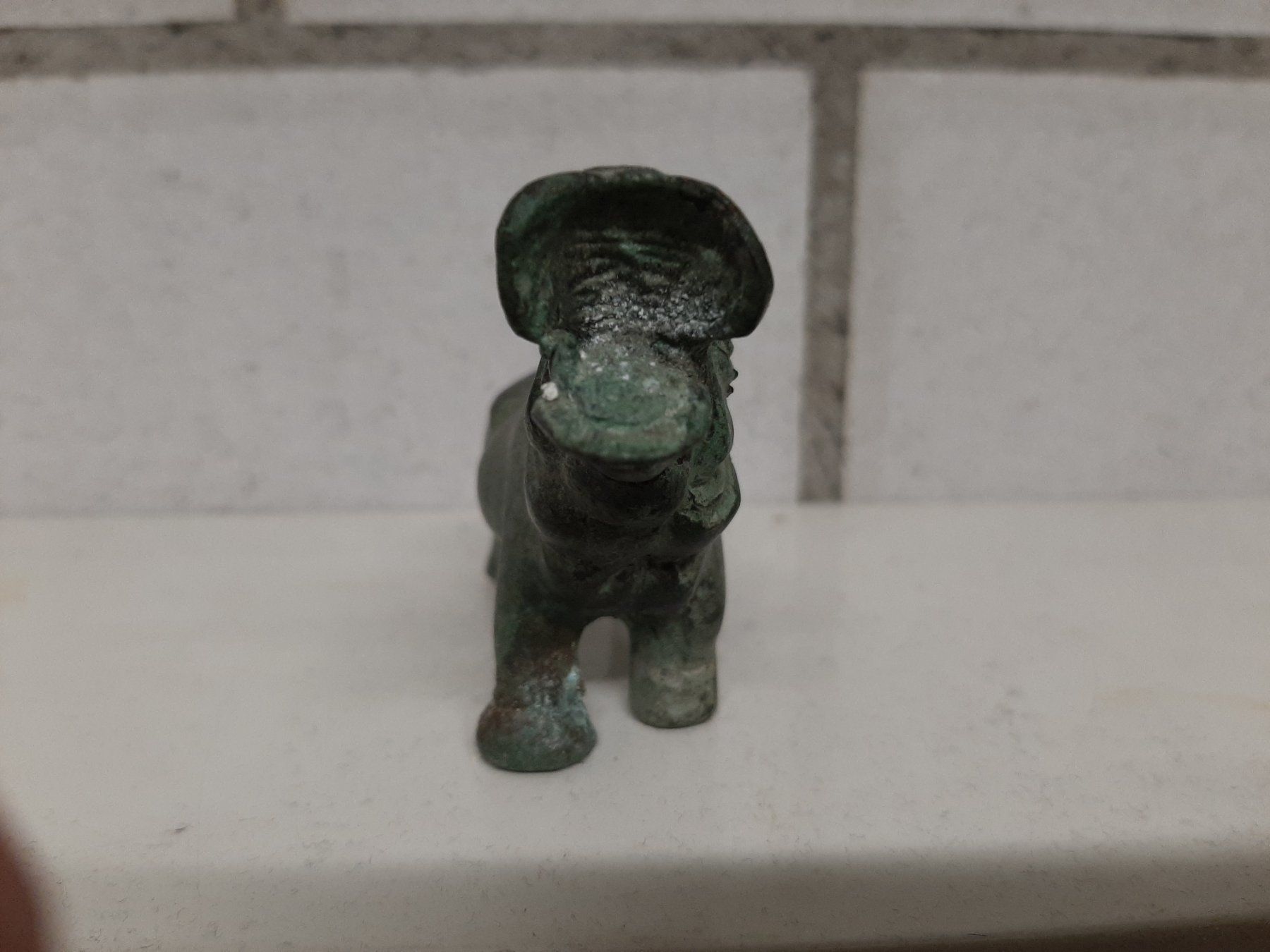 Figuren: Nashorn aus Bronze – Gebraucht aus Konolfingen von Mcumulus 1
