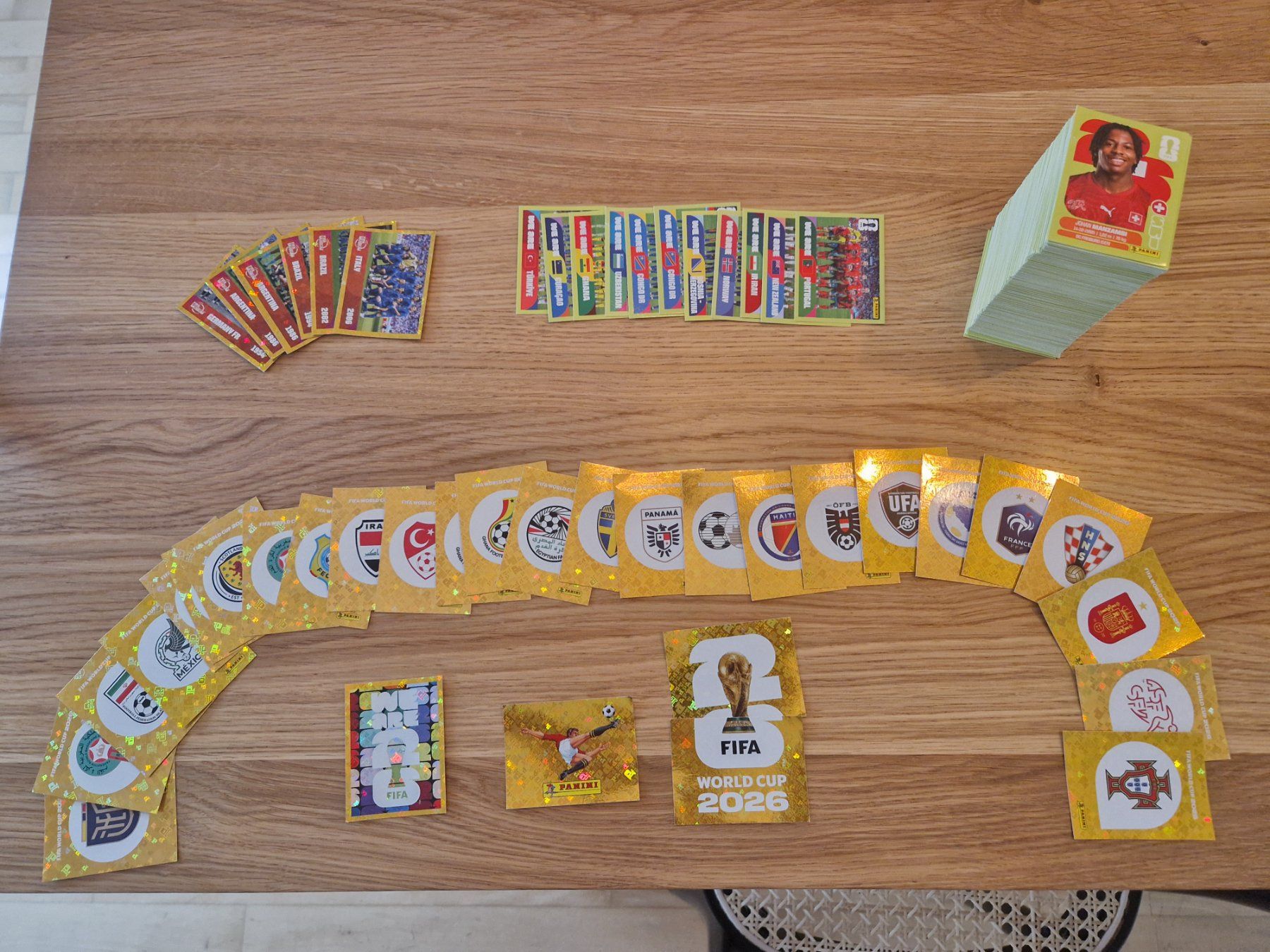 Autocollants: 500 Panini Stickers WM2026 – D'occasion à Bubendorf par panch83