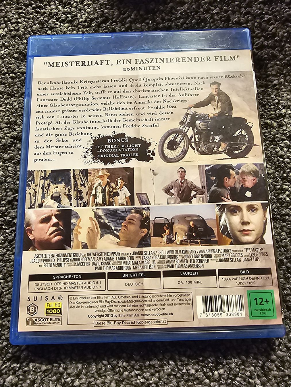 Tutti i DVDs: Blu-ray The Master  – Usato da Ruswil venduto da jan_bxl5 1