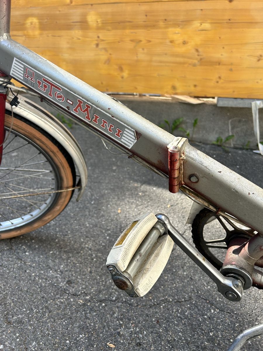 Biciclette: Auto-Mini Folding Bicycle Vintage Silver – Usato da Zürich venduto da mer_pr7h 2