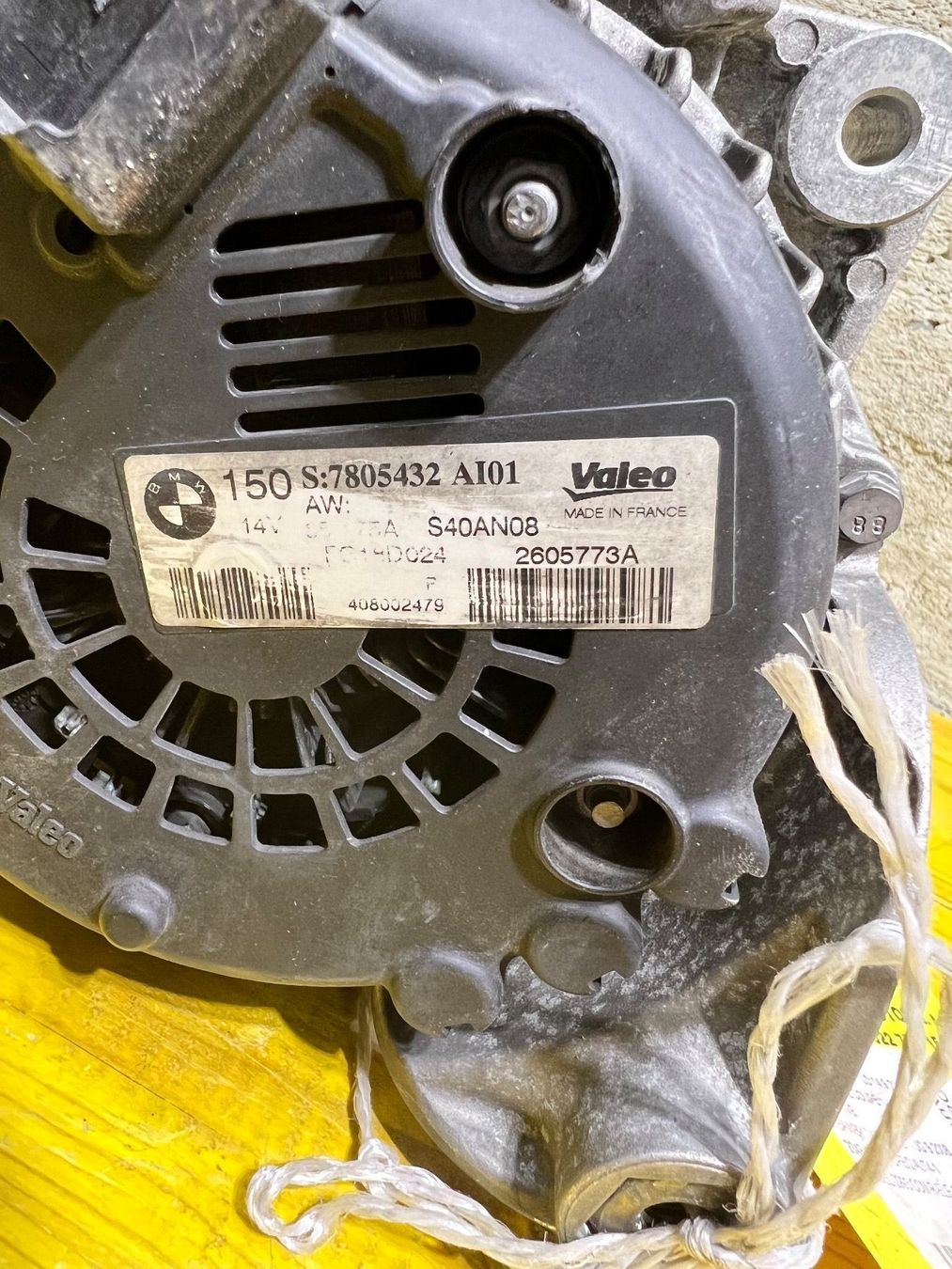 Valeo Alle Autoersatzteile: Alternateur Valeo pour BMW e90/e91/e92/e60/e61/e62 – Gebraucht aus Meyrin von Trucs 2