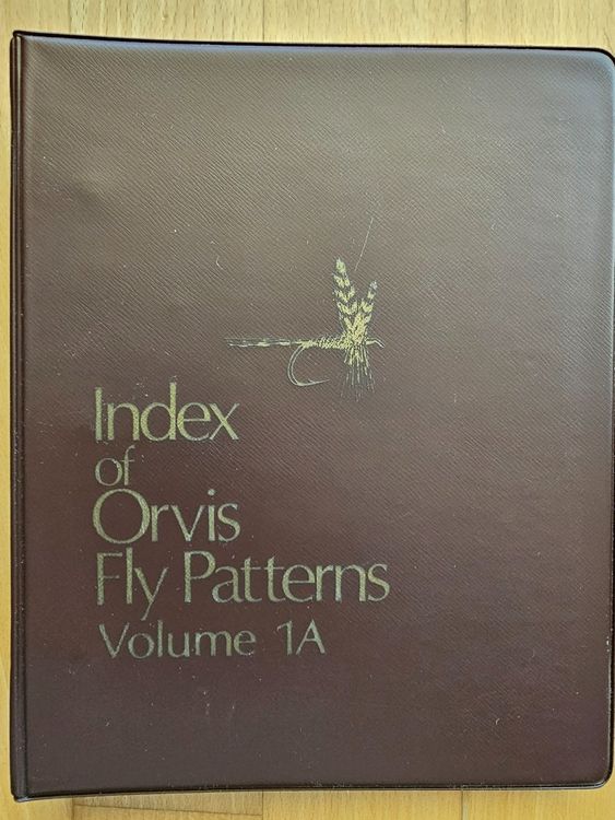 Index of Orvis Fly Patterns: Vol 1A von HARDER (Vintage)