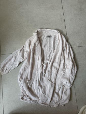 REPEAT Baumwolle Strickjacke
